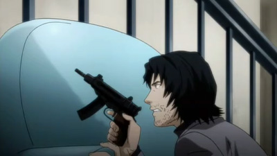 Durch den Sessel kann man gleich durchschauen Gunslinger Girl -Il Teatrino-